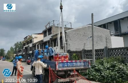 Outdoor Power Transformer Construction & Lifting Project
