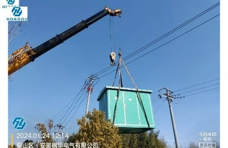 Urban Compact Substation On-Site Installation Project