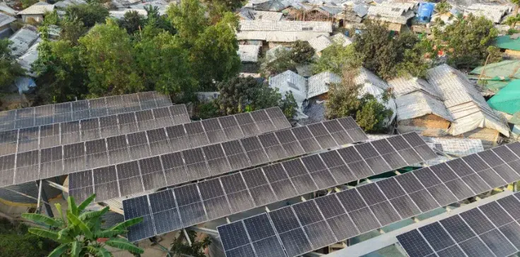 150kW battery energy storage microgrid project providing reliable electricity for remote communities in Bangladesh.