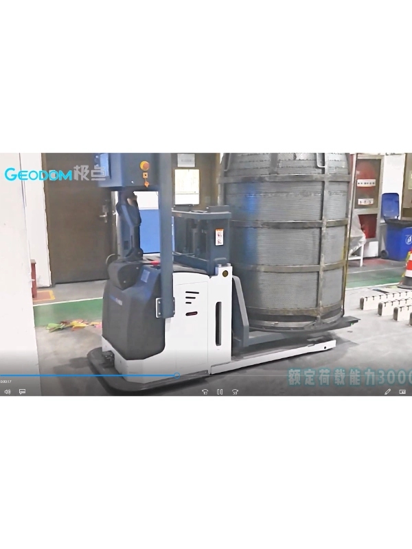 Vor-Ort-Fallbeispiel für lasergestützte Stapel-AGVs