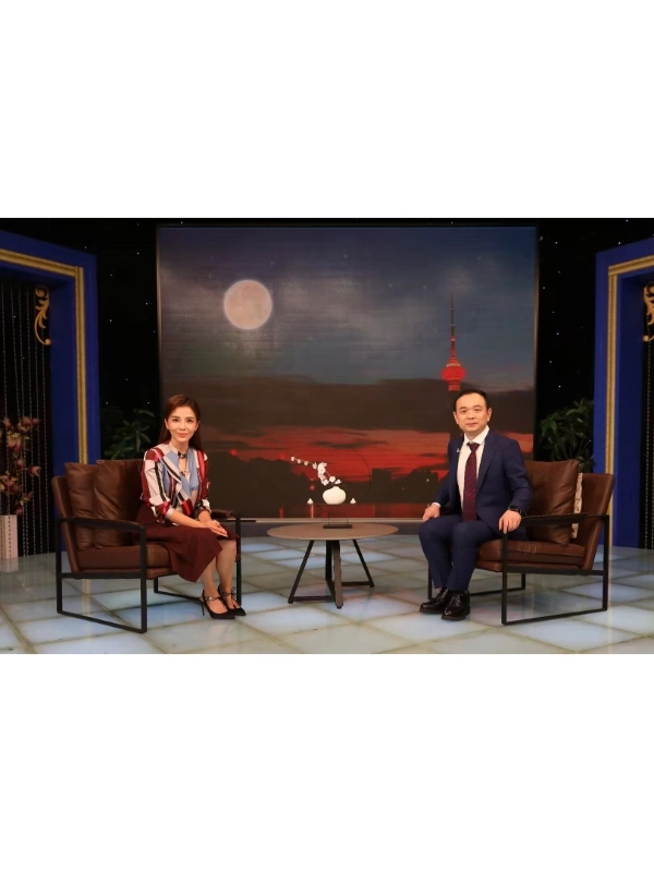 Mr. Liao Xiaopeng, General Manager, participated in an interview with CCTV.