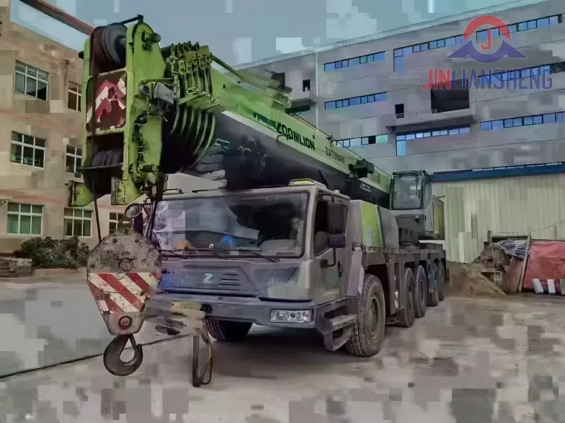 JinLianSheng helps second-hand equipment to be sold to overseas: Zoomlion’s 55-ton off-road tire crane was delivered to UAE customers!