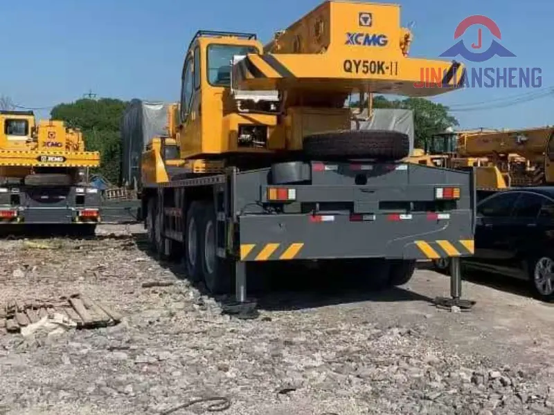 CMG Construction Crane Equipment QY50KA 50 Ton Telescopic Boom Crane Used Mobile Lifting Crane Price for Sale (1)