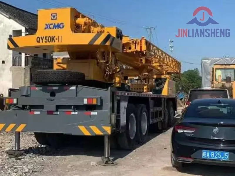 CMG Construction Crane Equipment QY50KA 50 Ton Telescopic Boom Crane Used Mobile Lifting Crane Price for Sale (1)