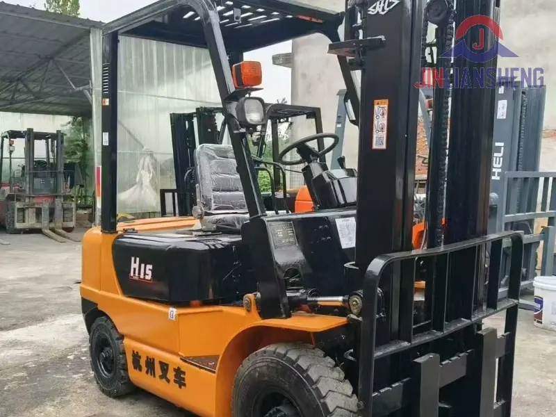 Used Hangcha 1.5 Ton Forklift Model 1.5T Compact Warehouse Logistics Equipment (1)