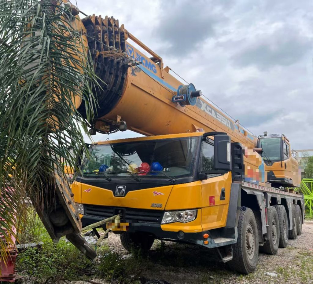 Fournisseur de grues XCMG d'occasion rentable