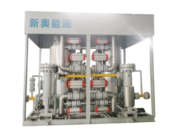 Natural gas dehydration unit/desulfurization unit