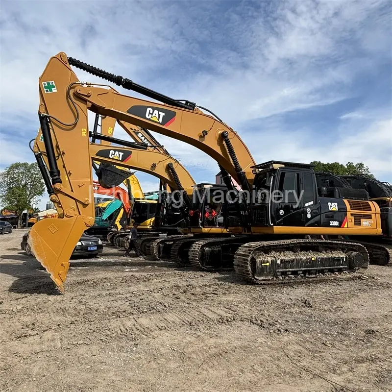 90% حفارة CATERPILLAR Cat330D2 جديدة ومستعملة من معدات البناء