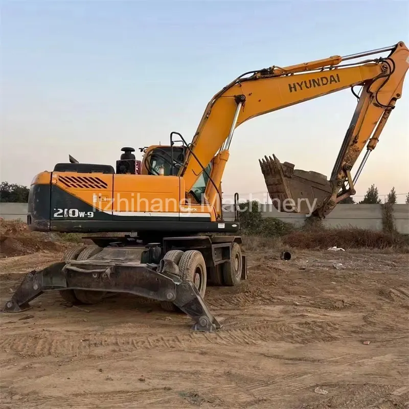 90% New Used Strong Power Used Hyundai 215LC-7 Crawler Excavator