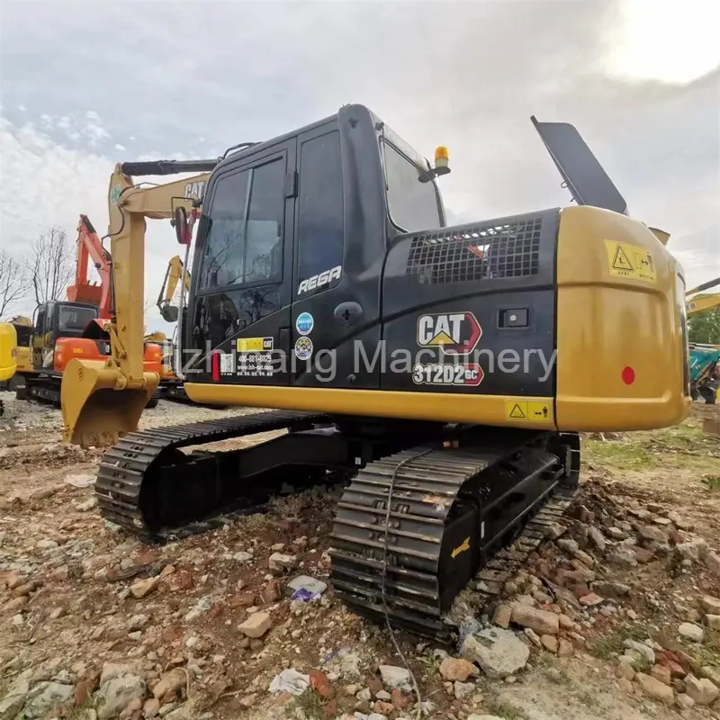 حفارة كاتربيلر Cat312D2GC مستعملة شبه جديدة للبيع