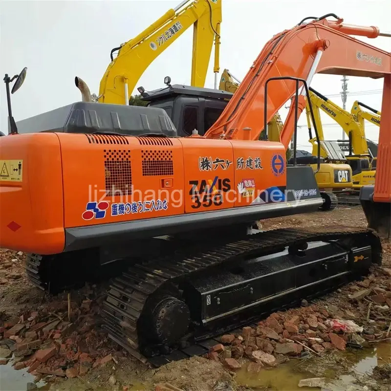 حفارة زاحفة كبيرة أصلية من طراز HITACHI ZX350 بسعر رخيص