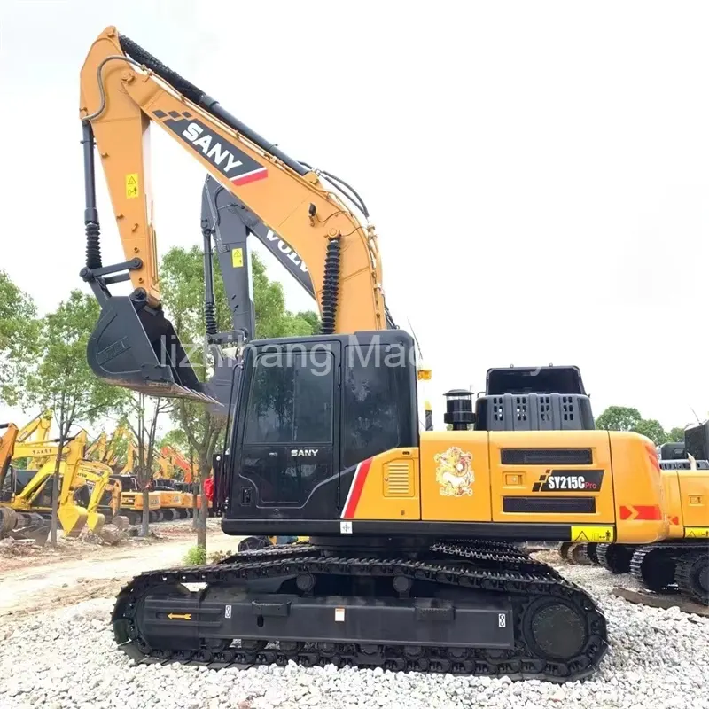 Excavadora de cadenas SANY 215cpro usada de China a bajo precio