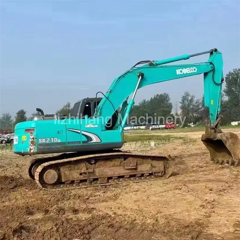 Excavadora hidráulica de cadenas Kobelco Sk210LC-8 usada a precio competitivo