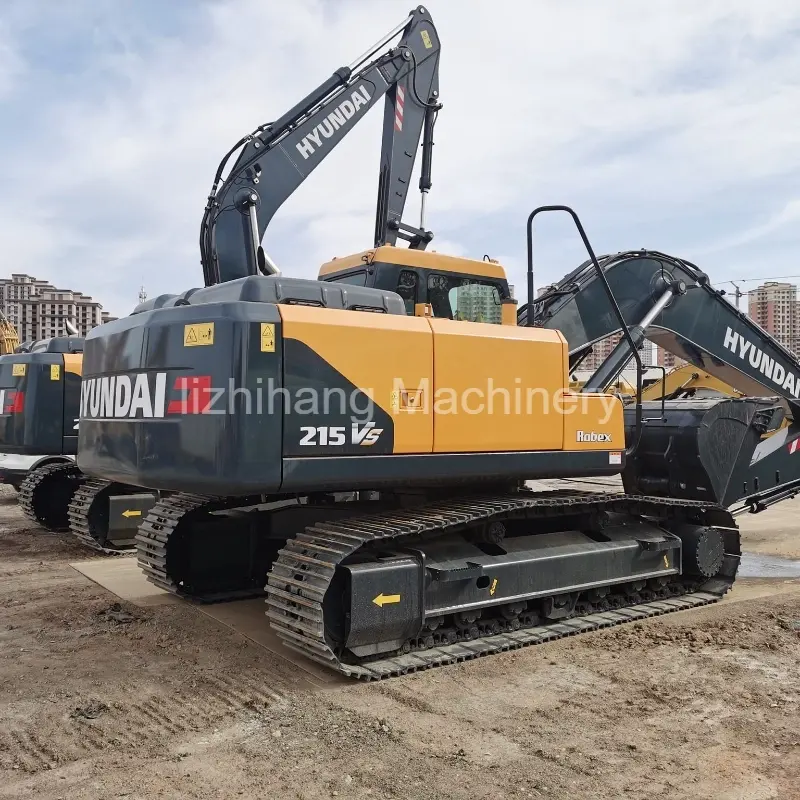 Good Condition 21 Ton Used Hyundai 215vs Excavator