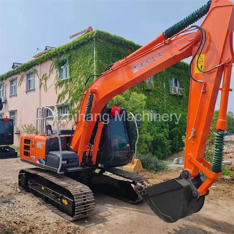 Good condition 12 ton Hitachi ZX120 digging machine excavator