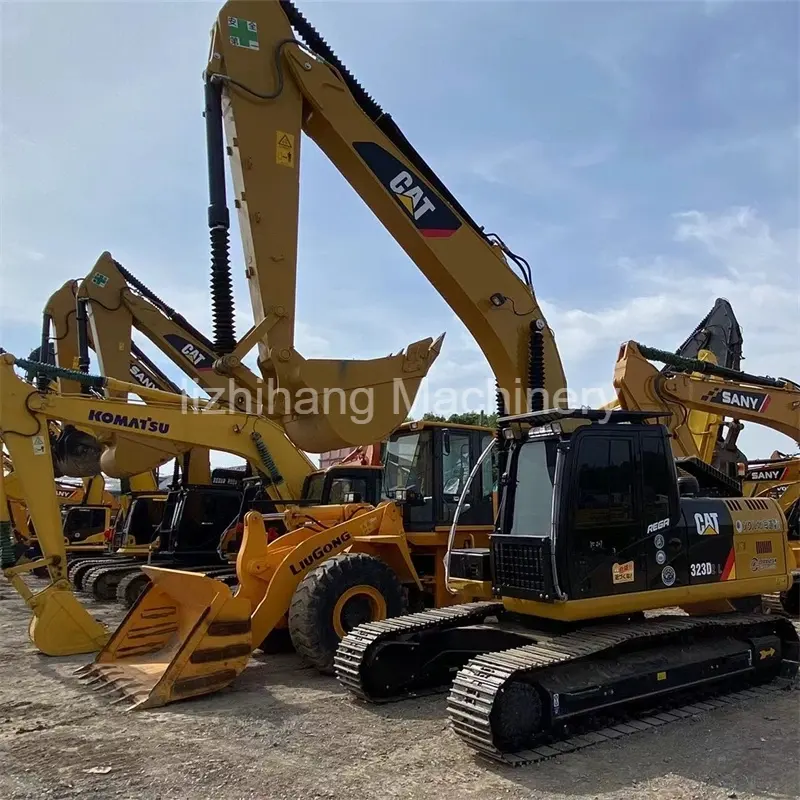 Excavadora CATERPILLAR Cat323D2L usada de alta eficiencia en venta