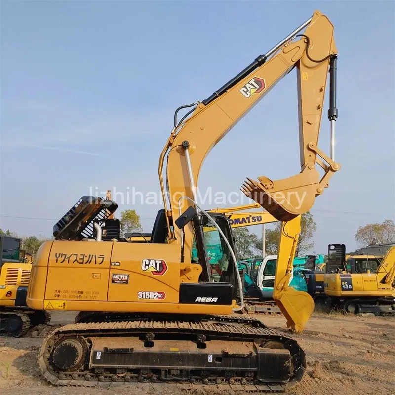 Peças originais de escavadeira CATERPILLAR Cat315D2GC usadas de alto desempenho