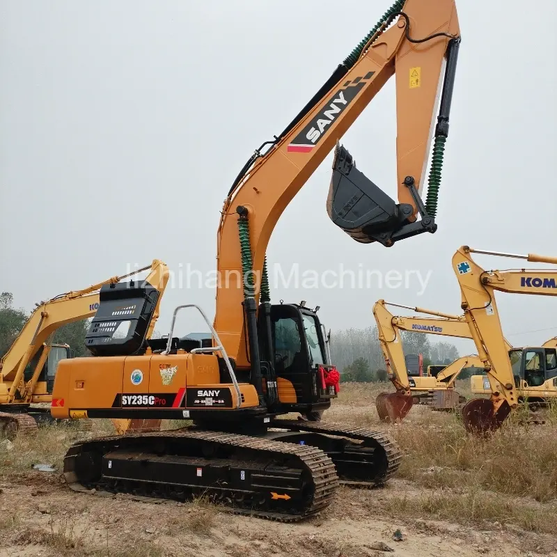 Hot-selling Second-Hand SANY 235c Hydraulic Excavator For Sale