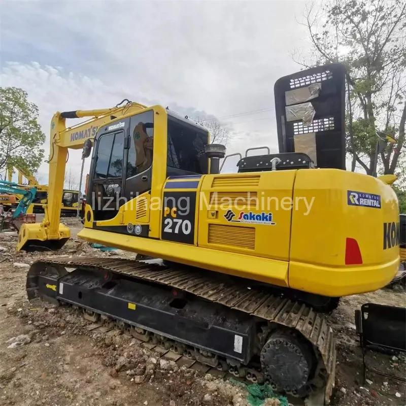 Japan Original Used Komatsu PC270 Excavator For Sale