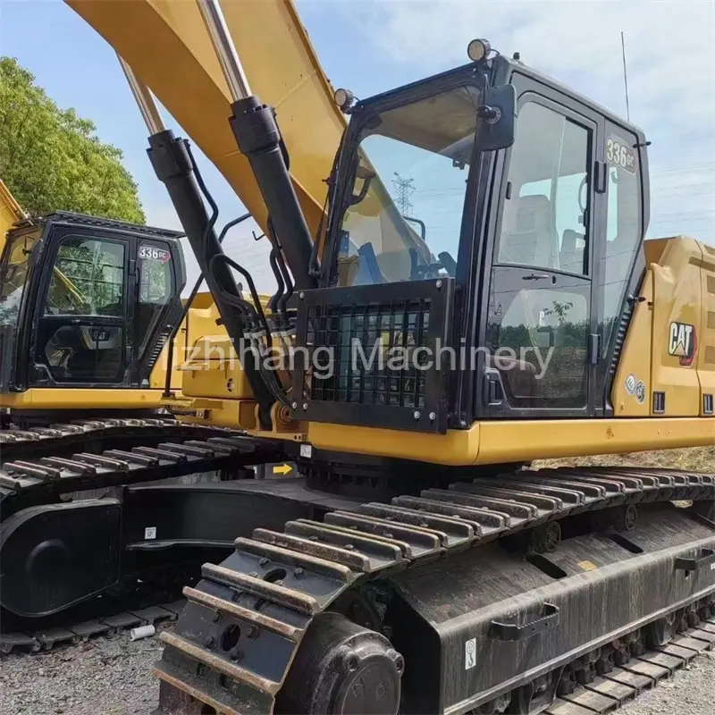 حفارات كاتربيلر Cat336GC مستعملة من اليابان، آلات بناء ثقيلة