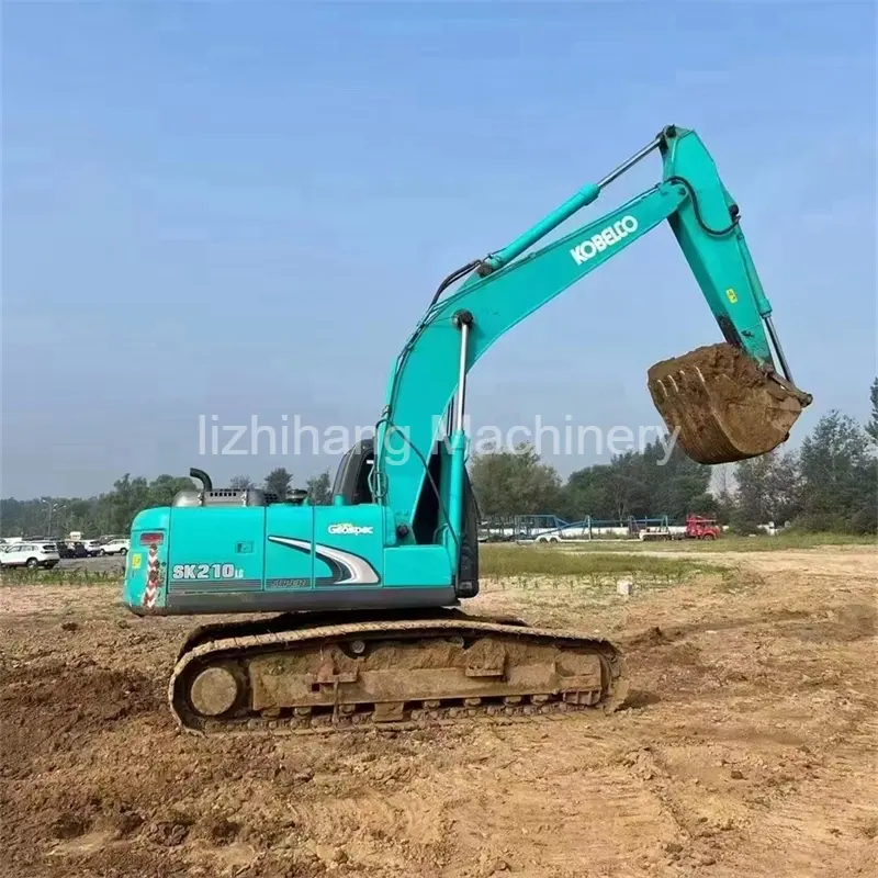 حفارة هيدروليكية زاحفة مستعملة من طراز Kobelco Durable Sk210LC-8