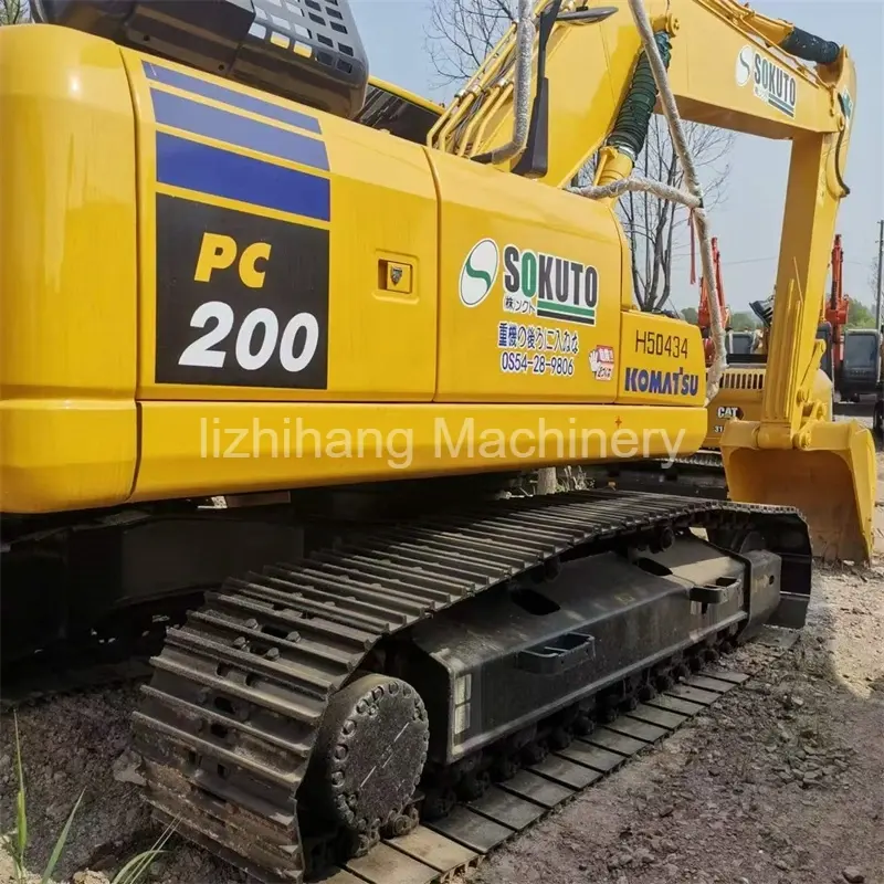 حفارة مستعملة عالية الأداء من طراز Komatsu PC200-8