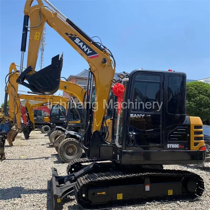 Low Hour Used Sany 60cpro Hydraulic Crawler Excavator