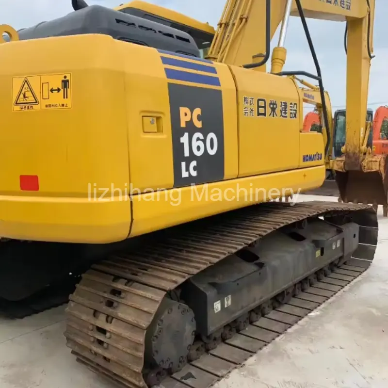 Nueva llegada de maquinaria de construcción usada Komatsu PC160LC-8