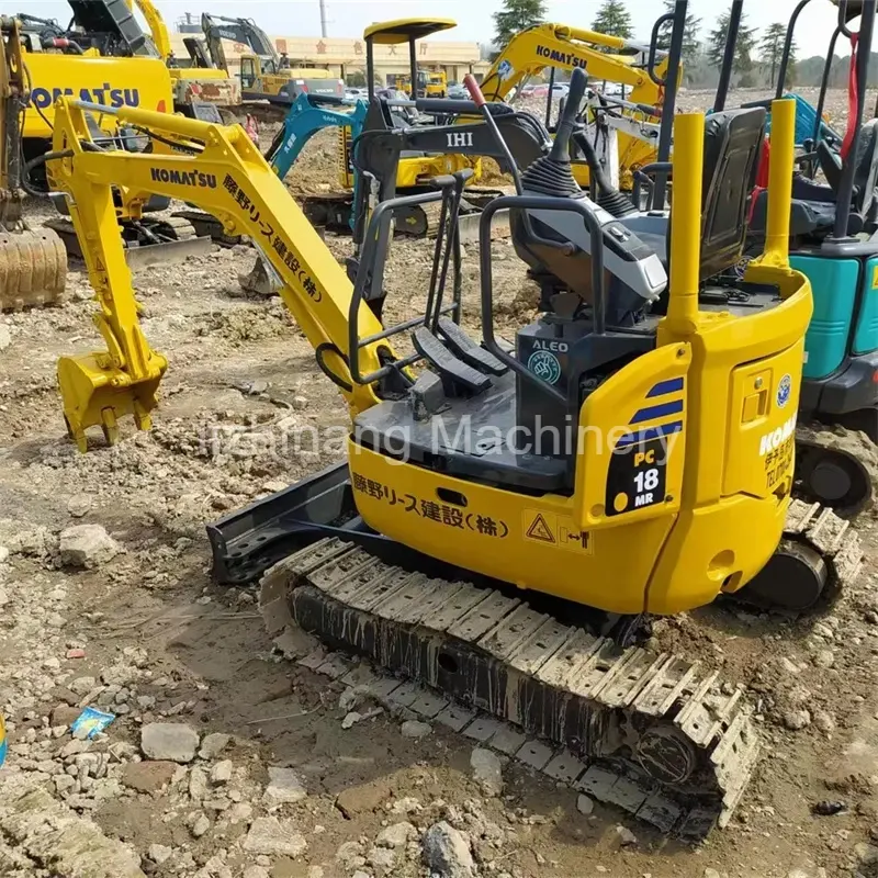 Máquinas escavadoras Komatsu PC18 usadas a preço competitivo