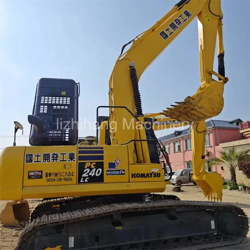 Excavadora Komatsu PC240Lc de segunda mano para velocidades de ciclo rápidas