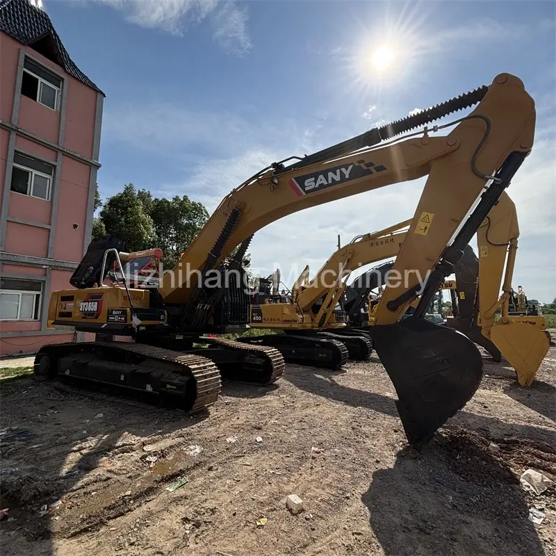 Excavadora de cadenas hidráulica mediana SANY 365H de segunda mano