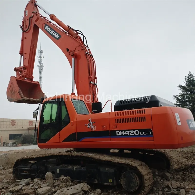 Second-hand original DH420LC-7 construction digging machine