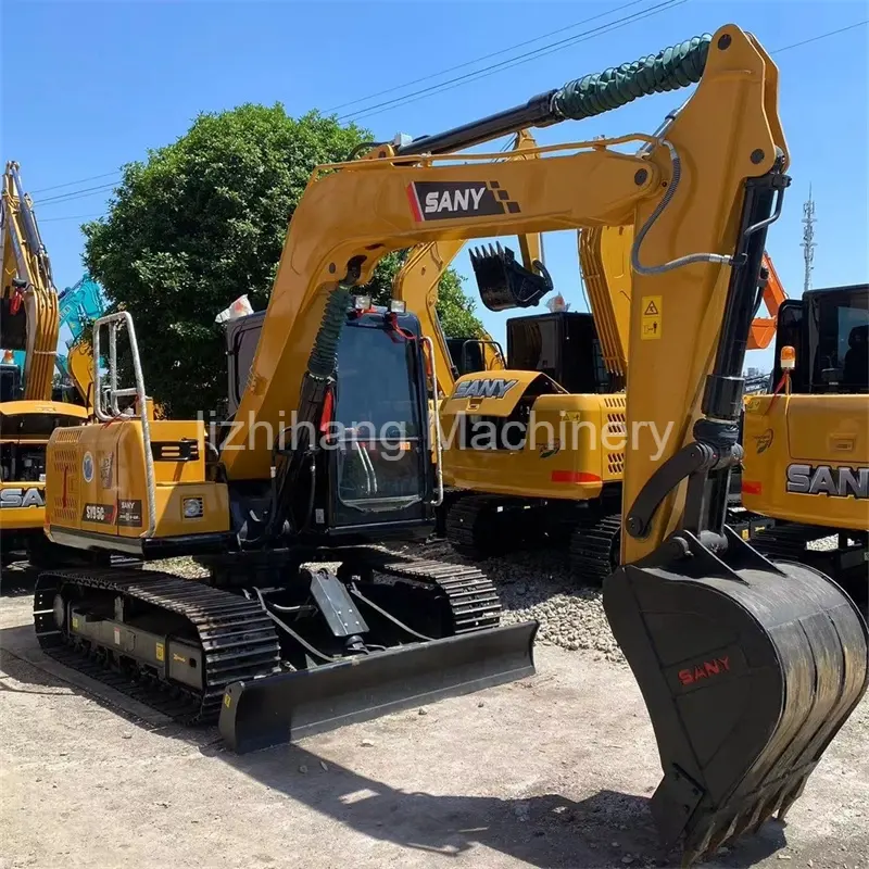 Excavadora de construcción SANY 95cPro usada disponible en stock