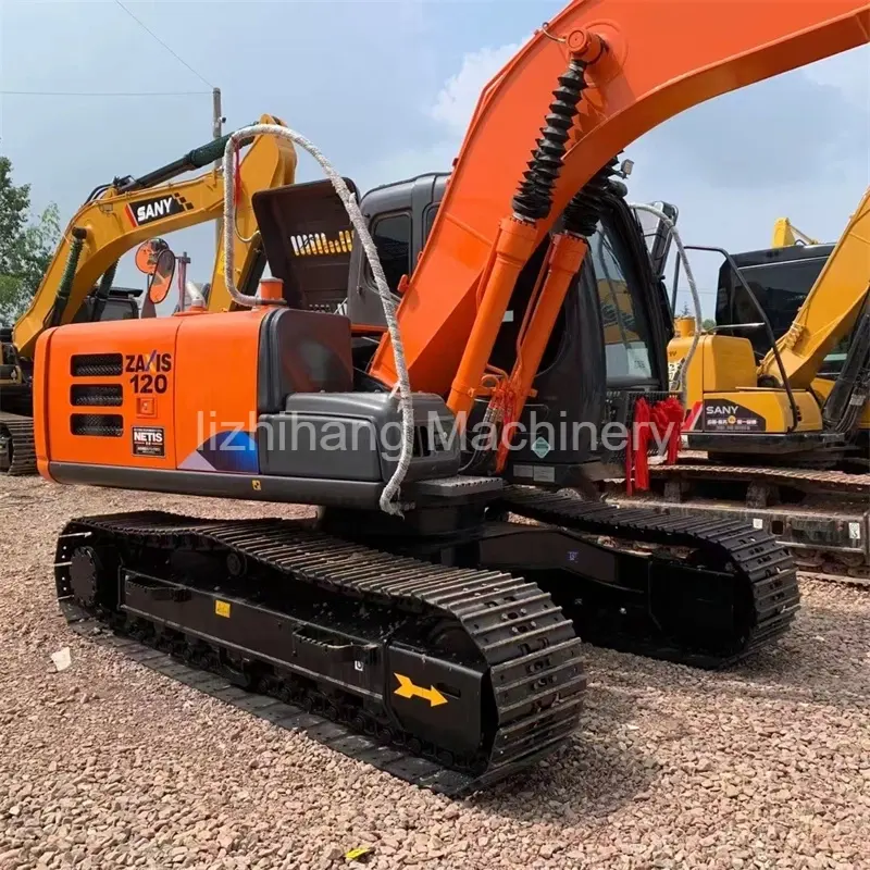 Used 12 Ton Original Hitachi ZX120 Hydraulic Excavators