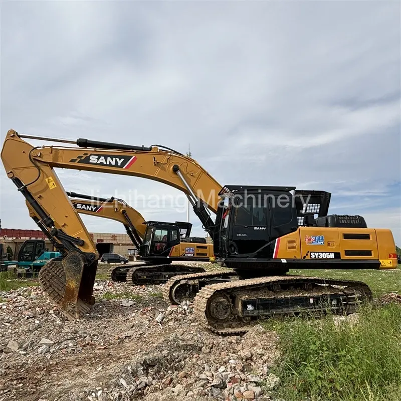 Pelle sur chenilles SANY 305H de 30,5 tonnes d'occasion à bas prix pour la construction