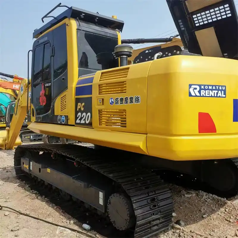 used PC220 excavator