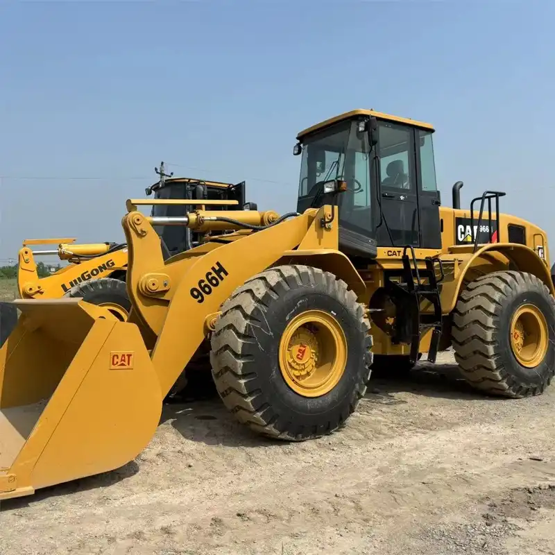 Venda quente de segunda mão Caterpillar Cat966H carregador com boas condições para venda