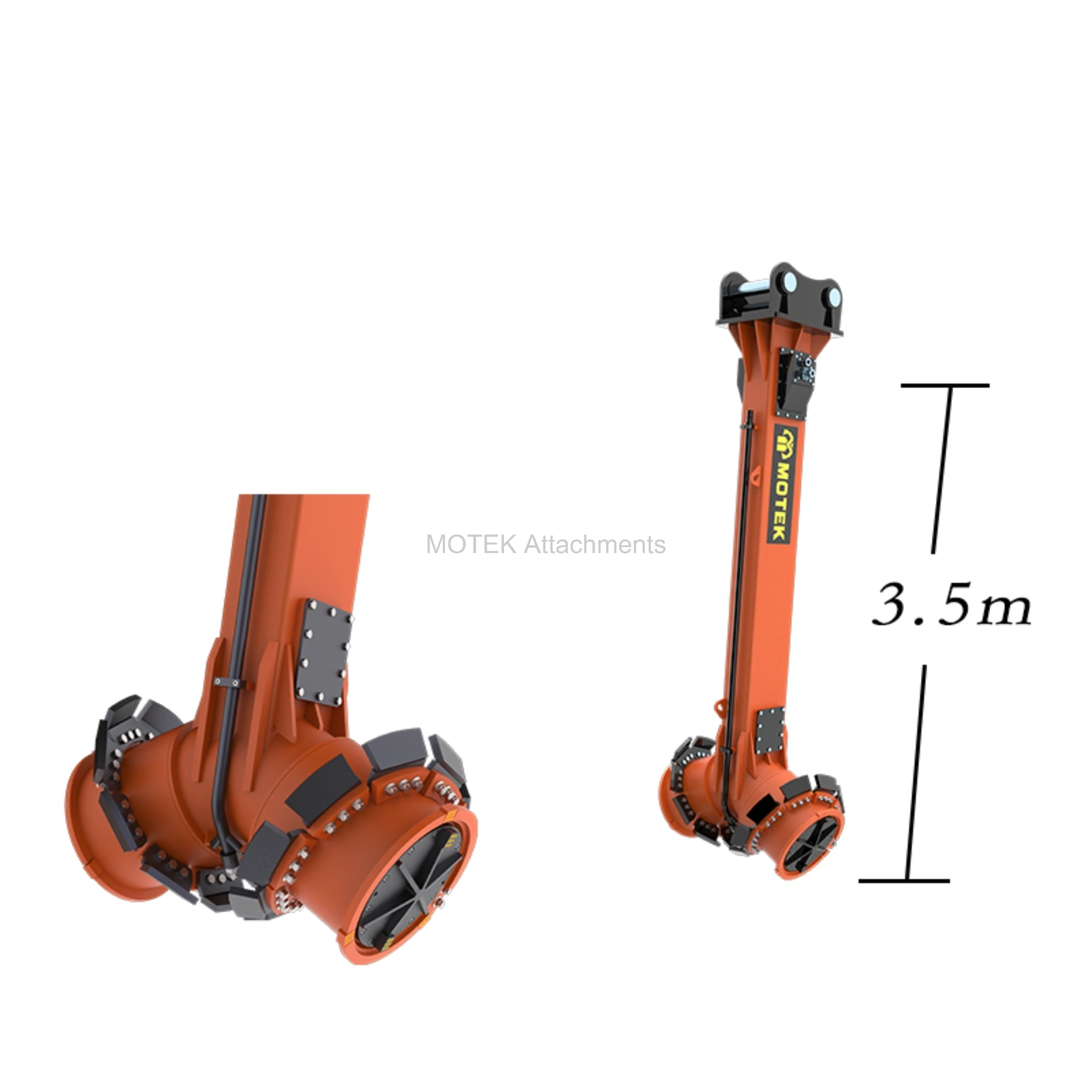 3.5mMOTEK SOIL MIXING TOOL AND SOIL STABILIZATION EQUIPMENT