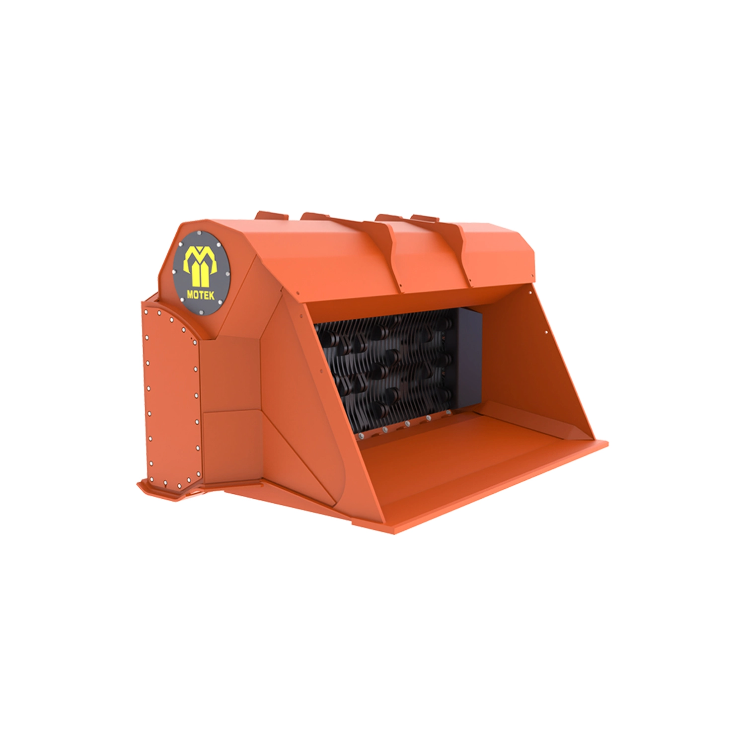 skid steer screening bucket