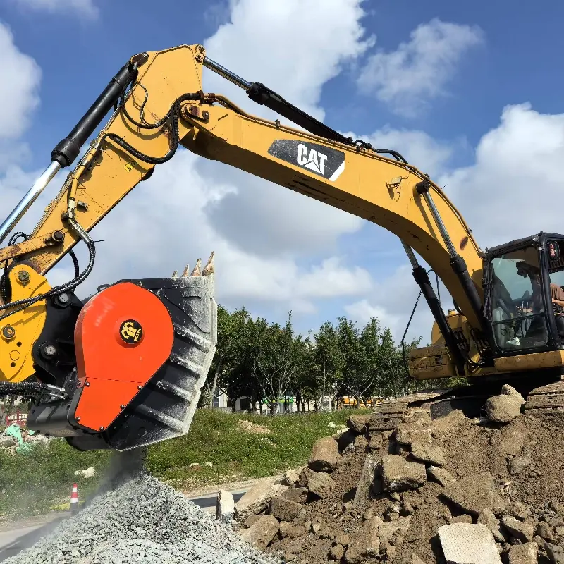 crushing bucket rock crushing factory