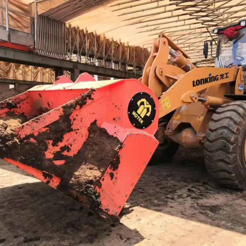 screening bucket aerating and composting manufacturer