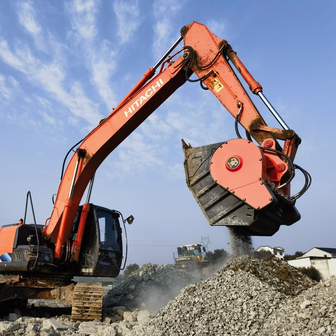 Excavator Rock Crusher Bucket for sale