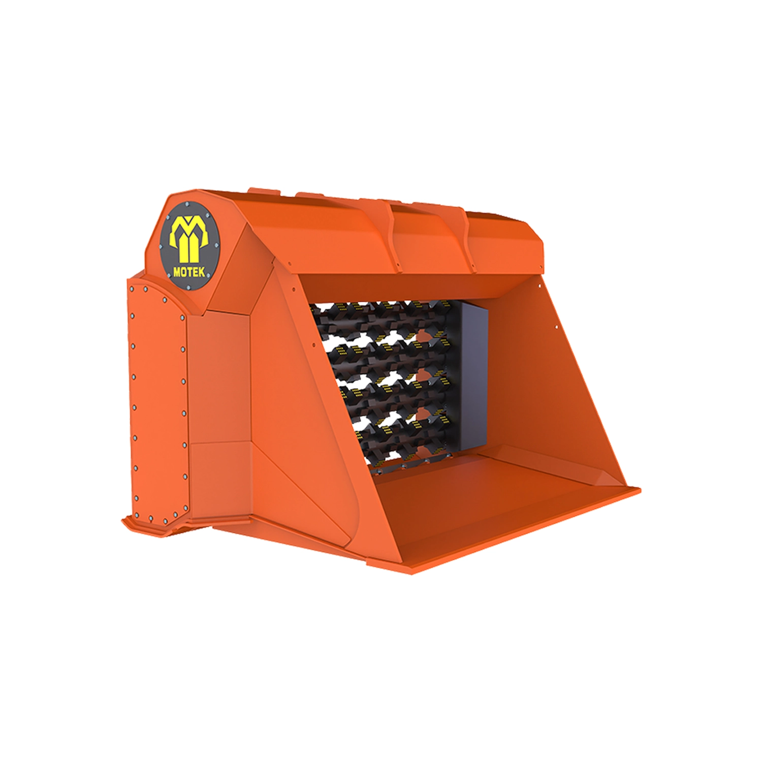 excavator hydraulic screening bucket