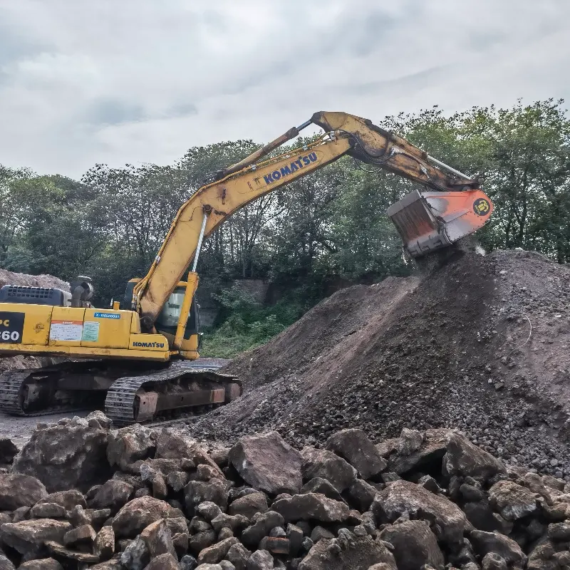 excavator crusher buckets