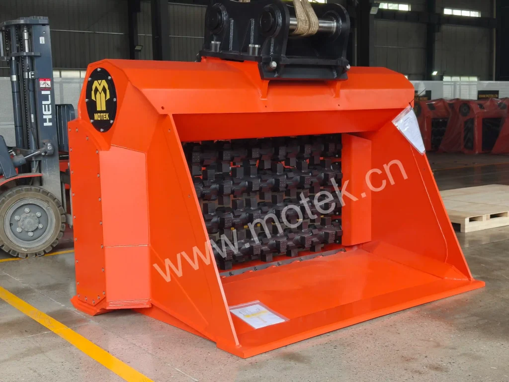 MOTEK screening bucket coal crushing manufacturer