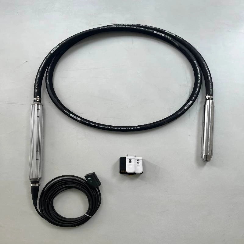 High-frequency concrete vibrators