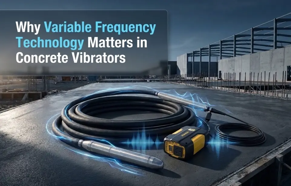 Variable Frequency Technology Matters in Concrete Vibrators