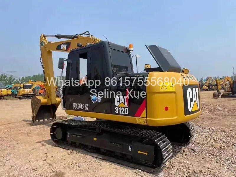 Used excavators-Caterpillar312d (4)