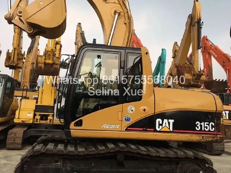 Used excavators-Caterpillar315c (2)