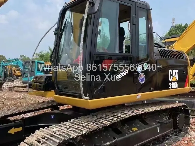 Used excavators-Caterpillar318d